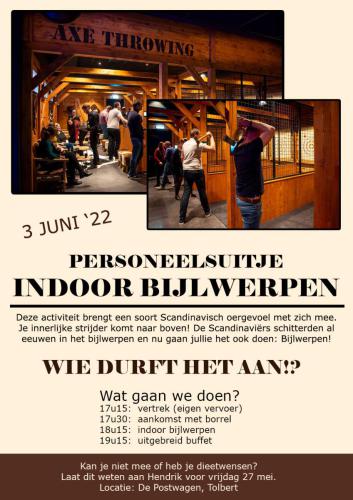 Uitnodiging - Personeelsuitje -  Enjoy Events